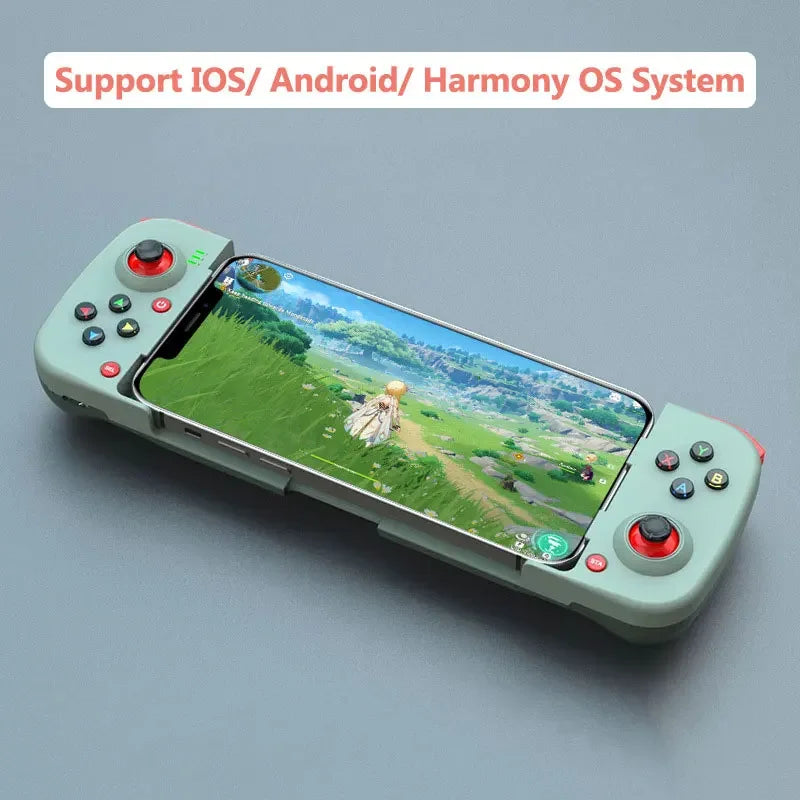 BSP-D3 Wireless Mobile Phone Gamepad for IOS/ Android/ Hongmeng Expandable Bluetooth Controller for PS4/ PC/ Switch