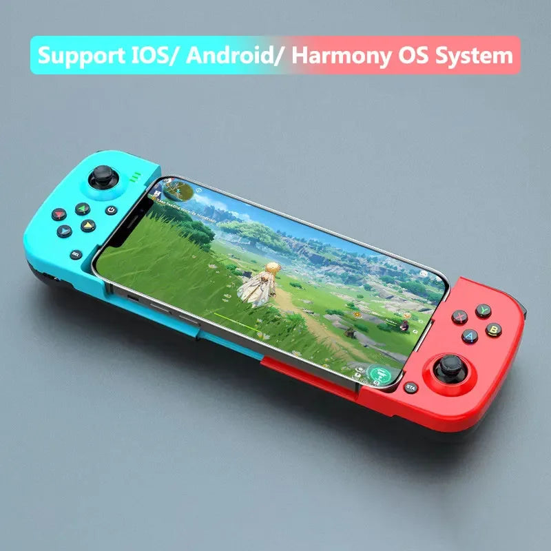 BSP-D3 Wireless Mobile Phone Gamepad for IOS/ Android/ Hongmeng Expandable Bluetooth Controller for PS4/ PC/ Switch