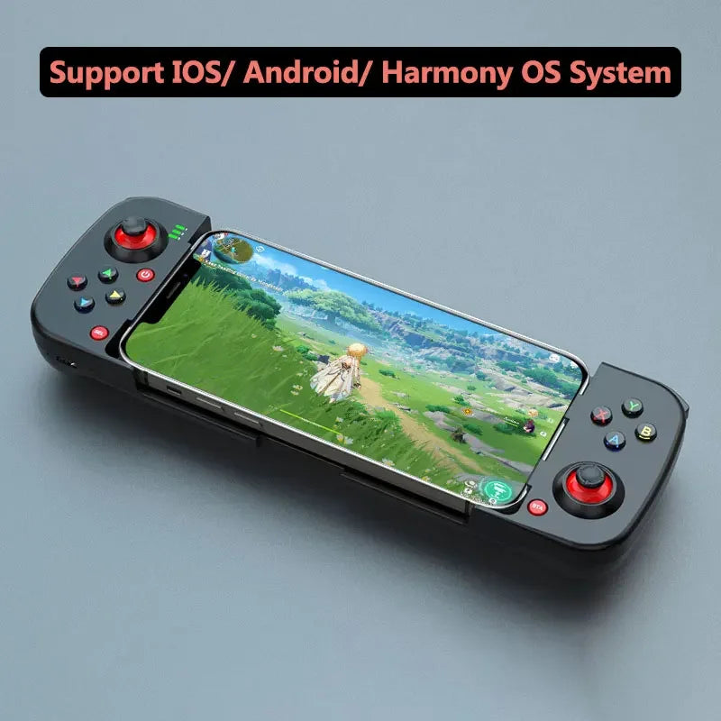 BSP-D3 Wireless Mobile Phone Gamepad for IOS/ Android/ Hongmeng Expandable Bluetooth Controller for PS4/ PC/ Switch